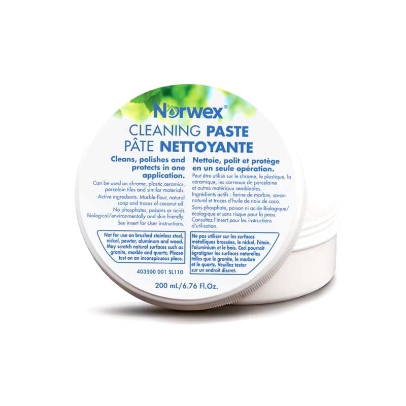 Norwex Cleaning Paste 200ml 6.76 OZ Stain Removal, Cleans Dirt &Polish-FREE SHIP