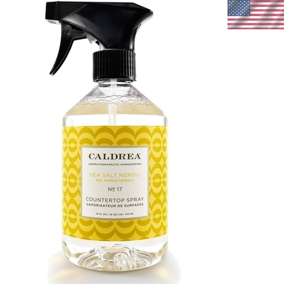 Luxurious 16 Oz. Biodegradable Cleanser Spray – Sea Salt Neroli for All Surfaces