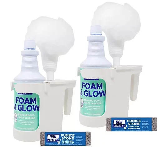 Don Aslett S/2 Foam & Glo Toilet Bowl Cleaner