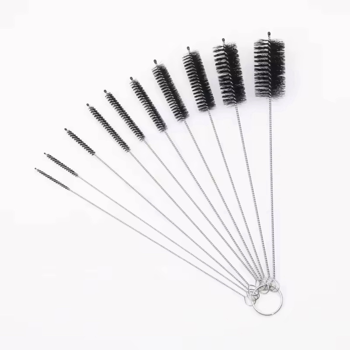 Multi Purpose Nylon Cleaning Brush Kitchen Bathroom Tile Grout Scrub Brush 10pcs