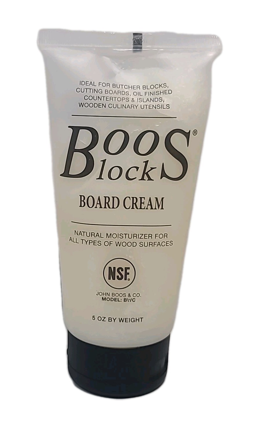 John Boos 5 Oz Boos Block BOARD CREAM for WOOD KITCHEN CUTTING BOARDS