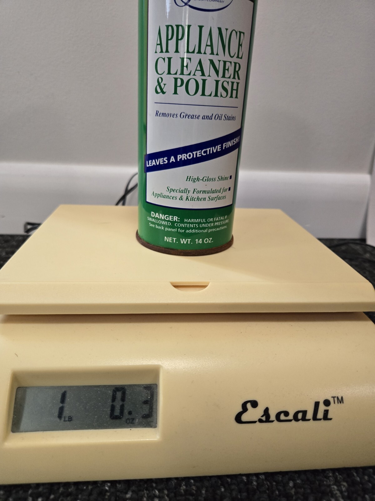 Fuller Brush Appliance Cleaner & Polish Vintage New Old Stock 14 oz