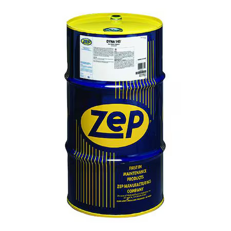 Zep 36650 Dyna 143 Cleaner/Degreaser, 20 Gal Drum, Ready To Use, Solvent Based