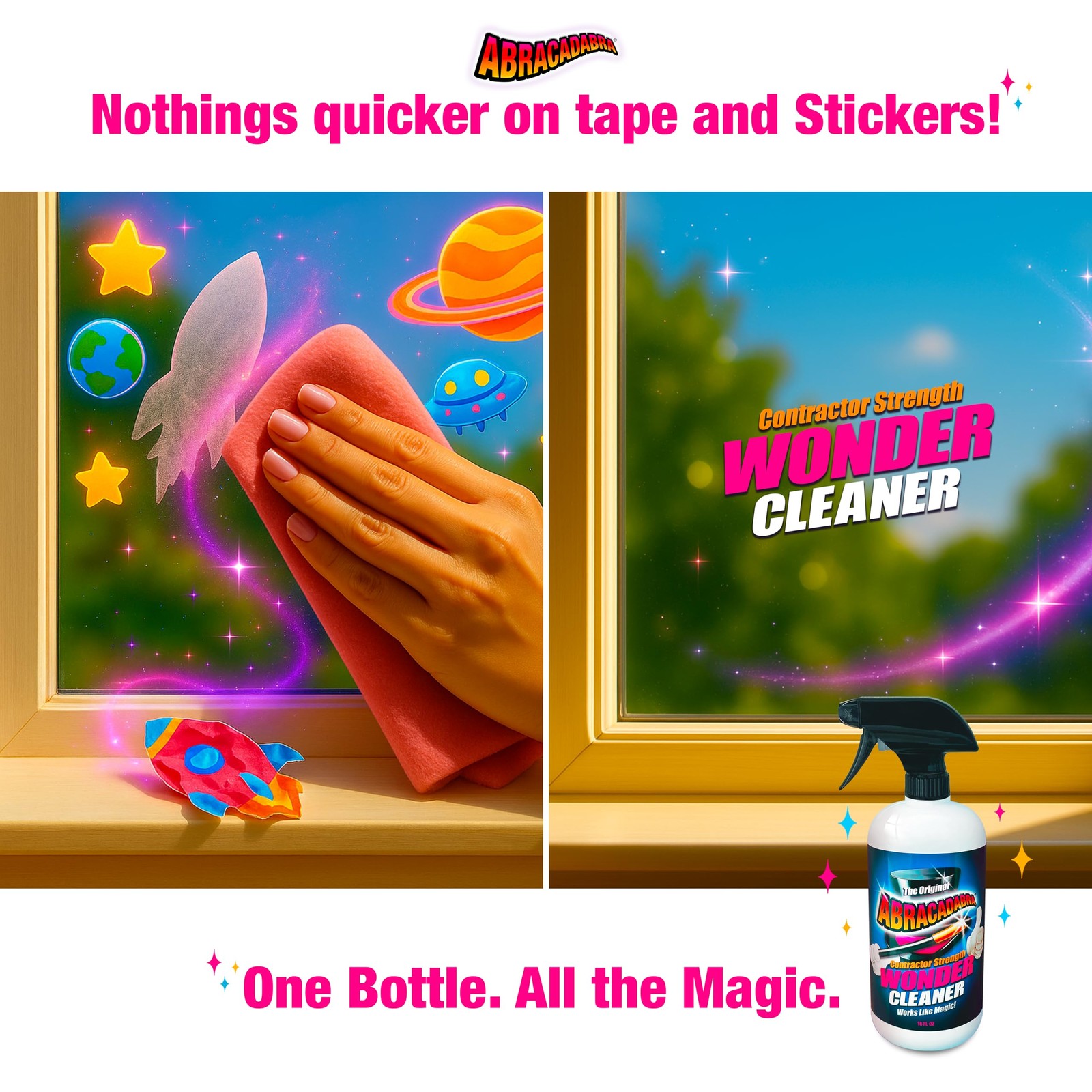 Abracadabra® Contractor Strength Wonder Cleaner – As Seen on TV – 16 fl oz – …