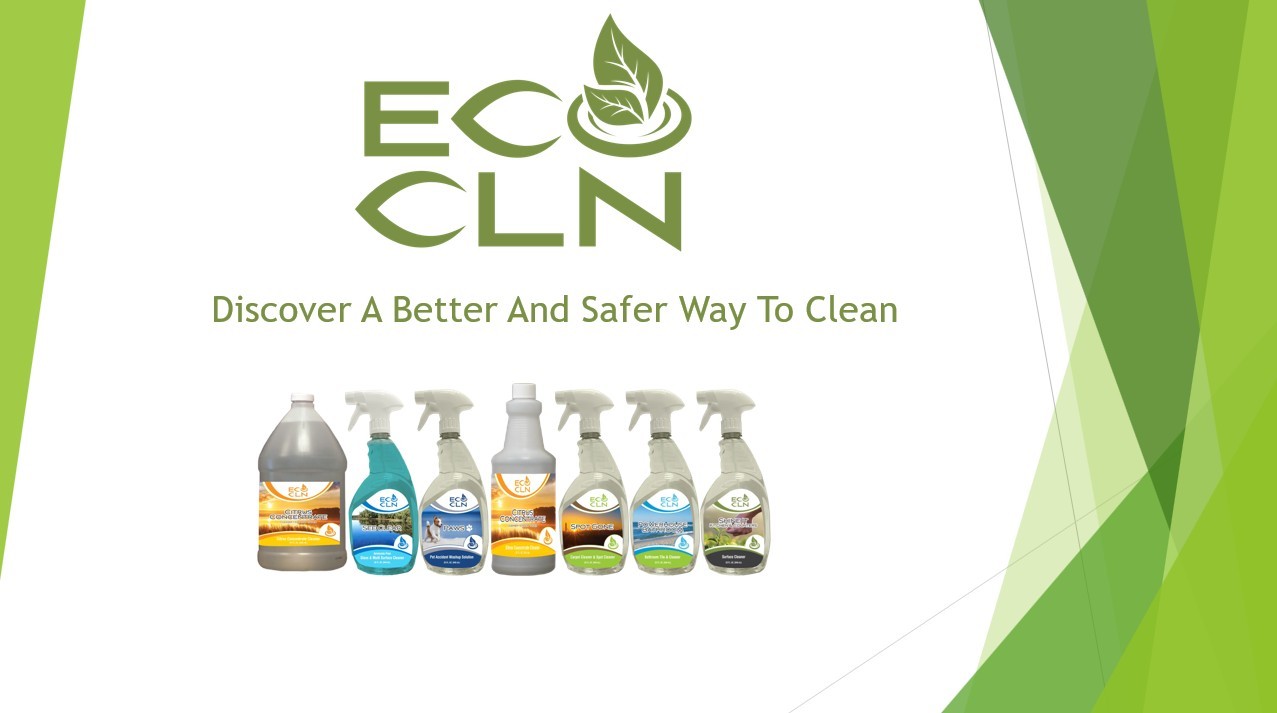 Eco Cln Full Monty Whole House Cleaning 1 – 32oz Bottle Of Each Natural Cleaner