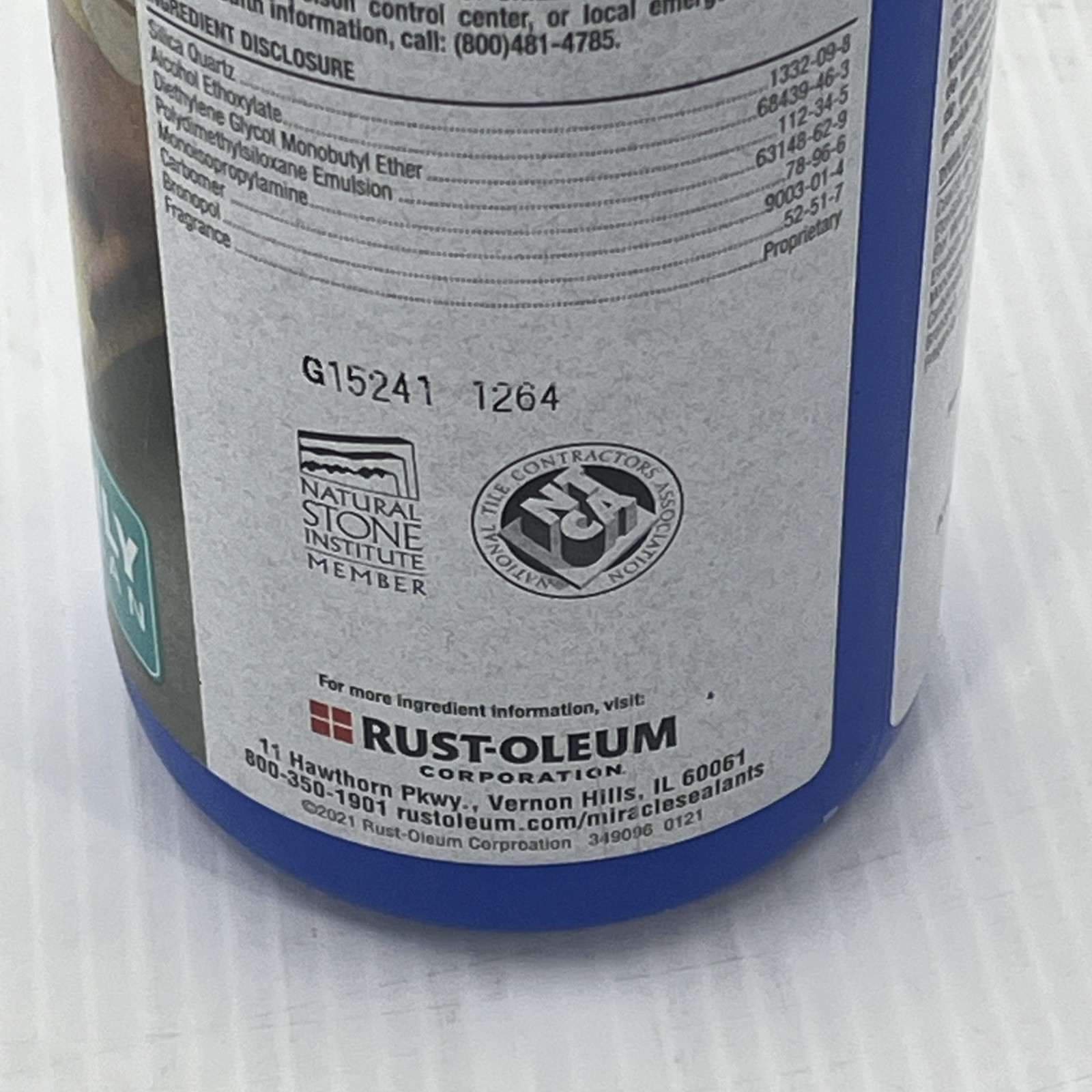 Rust-oleum Miracle Sealants Porcelain & Ceramic Tile Cleaner PCTCQT6. {24}.