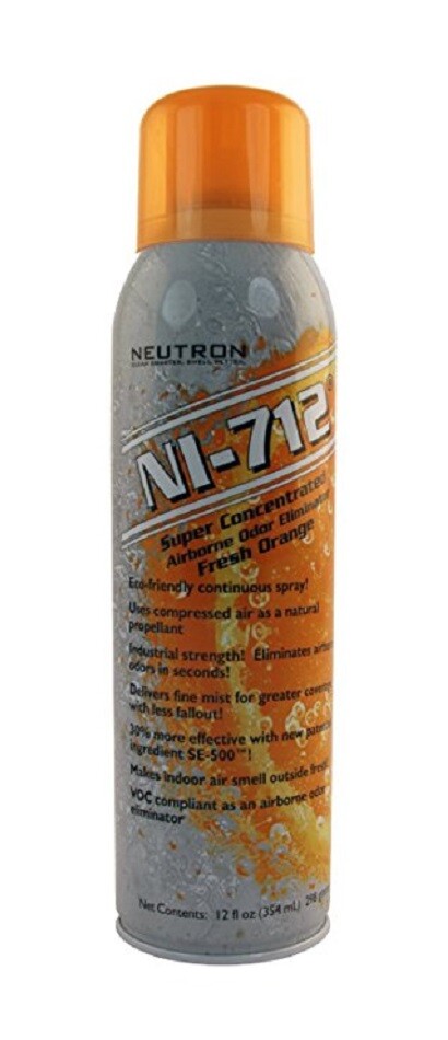 NI-712 Fresh Orange Airborne Odor Eliminator Spray