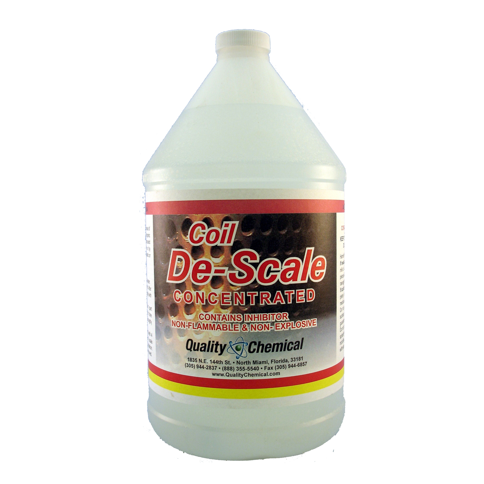 Coil De-Scale-aggressive acid-based product for coils – 4 gallon case