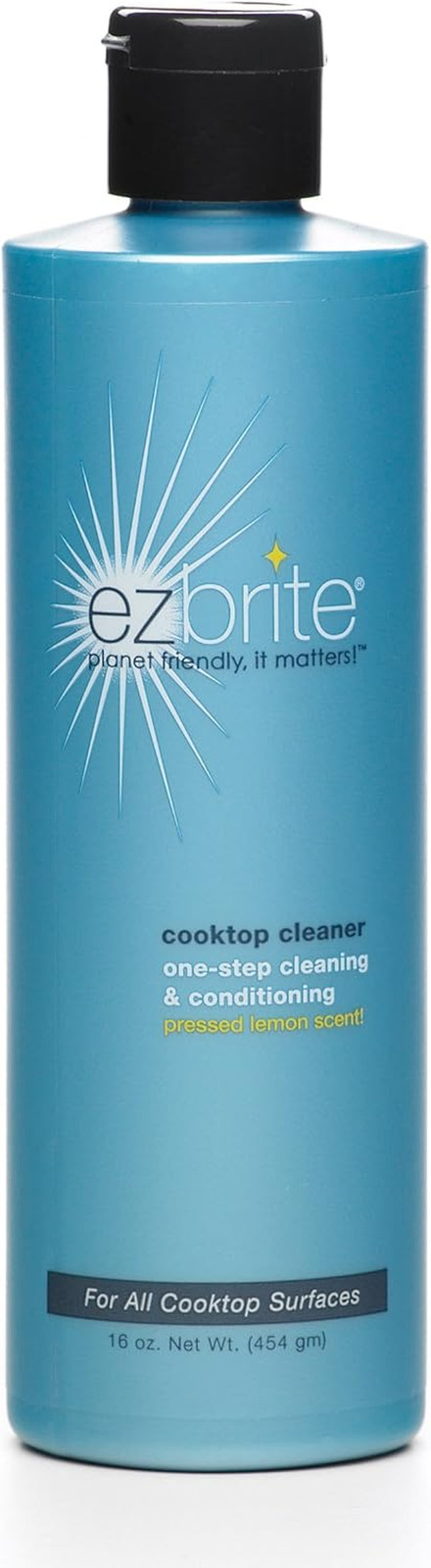 Glass and Ceramic Cooktop Cleaner and Conditioner, 16-Ounce Gel