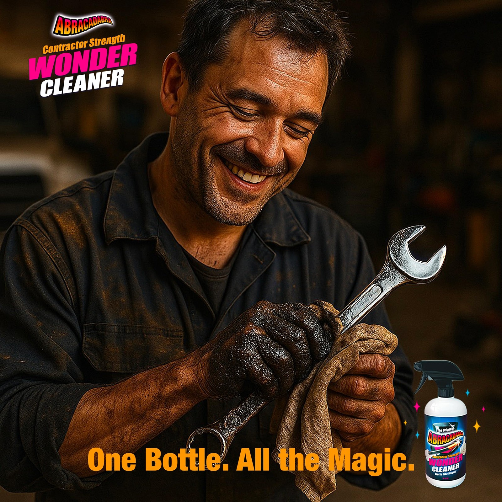Abracadabra® Contractor Strength Wonder Cleaner – As Seen on TV – 16 fl oz – …