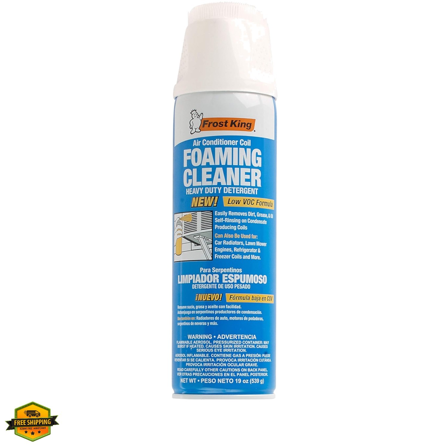 Foam Coil Cleaner, 1.18 Pound Pack of 1, 19 Ounce