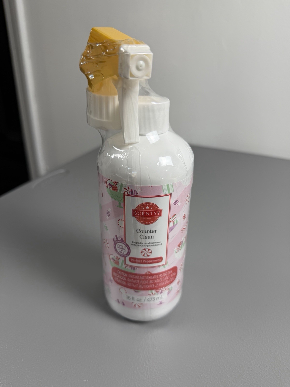 New & Sealed Scentsy Counter Clean Perfect Peppermint Scent Full Size 16 Oz