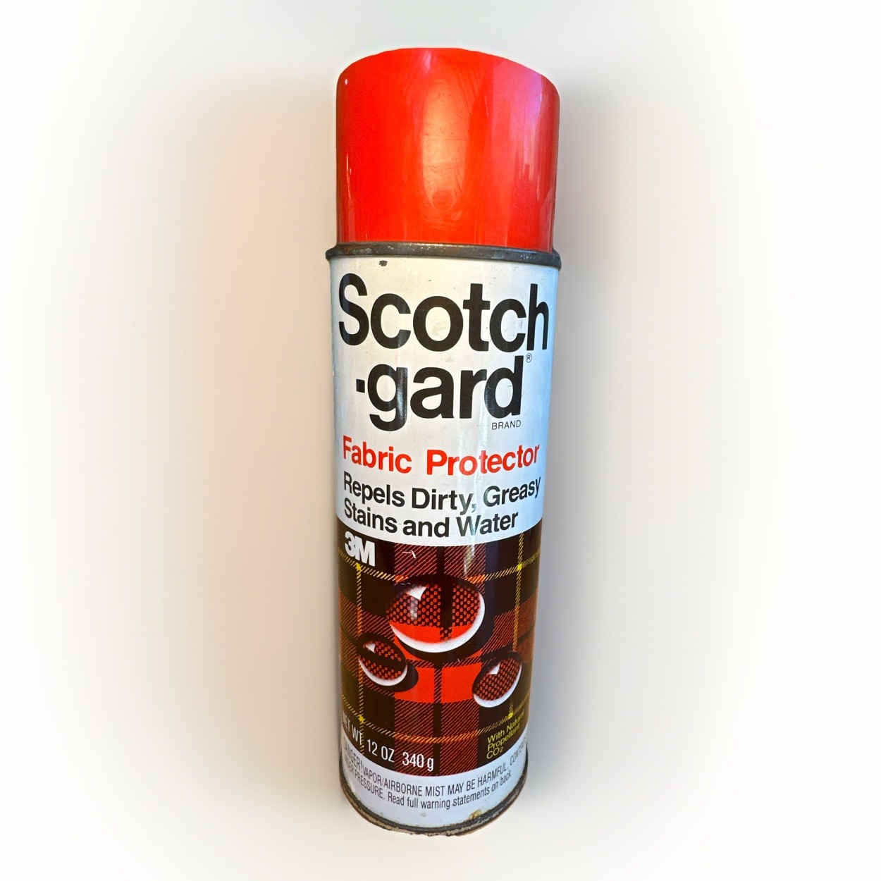 Discontinued Scotchgard Fabric Upholstery Protector 12 Oz Original Formula Vtg