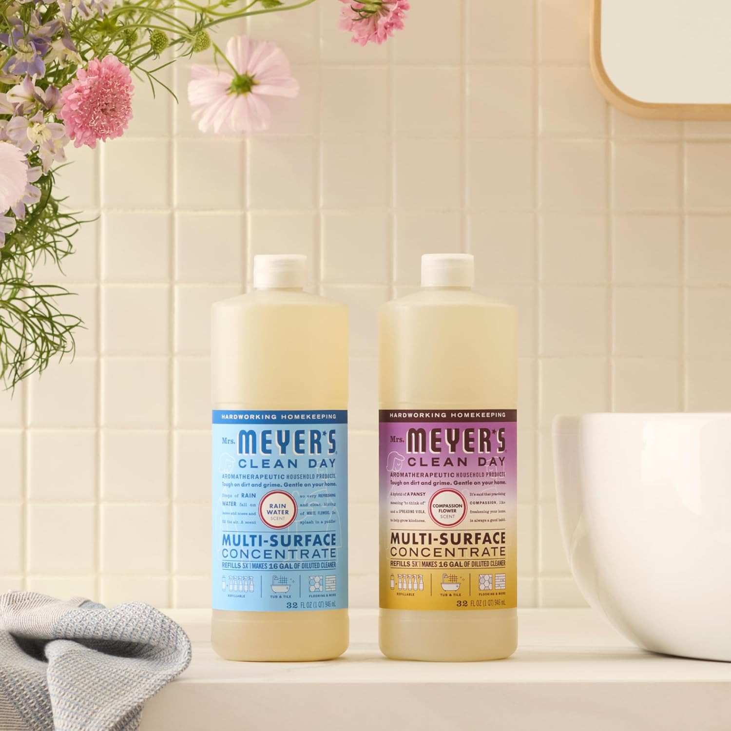 Mrs. MEYER’S Clean Day Multi-Surface Everyday Concentrate, Compassion Flower Sce