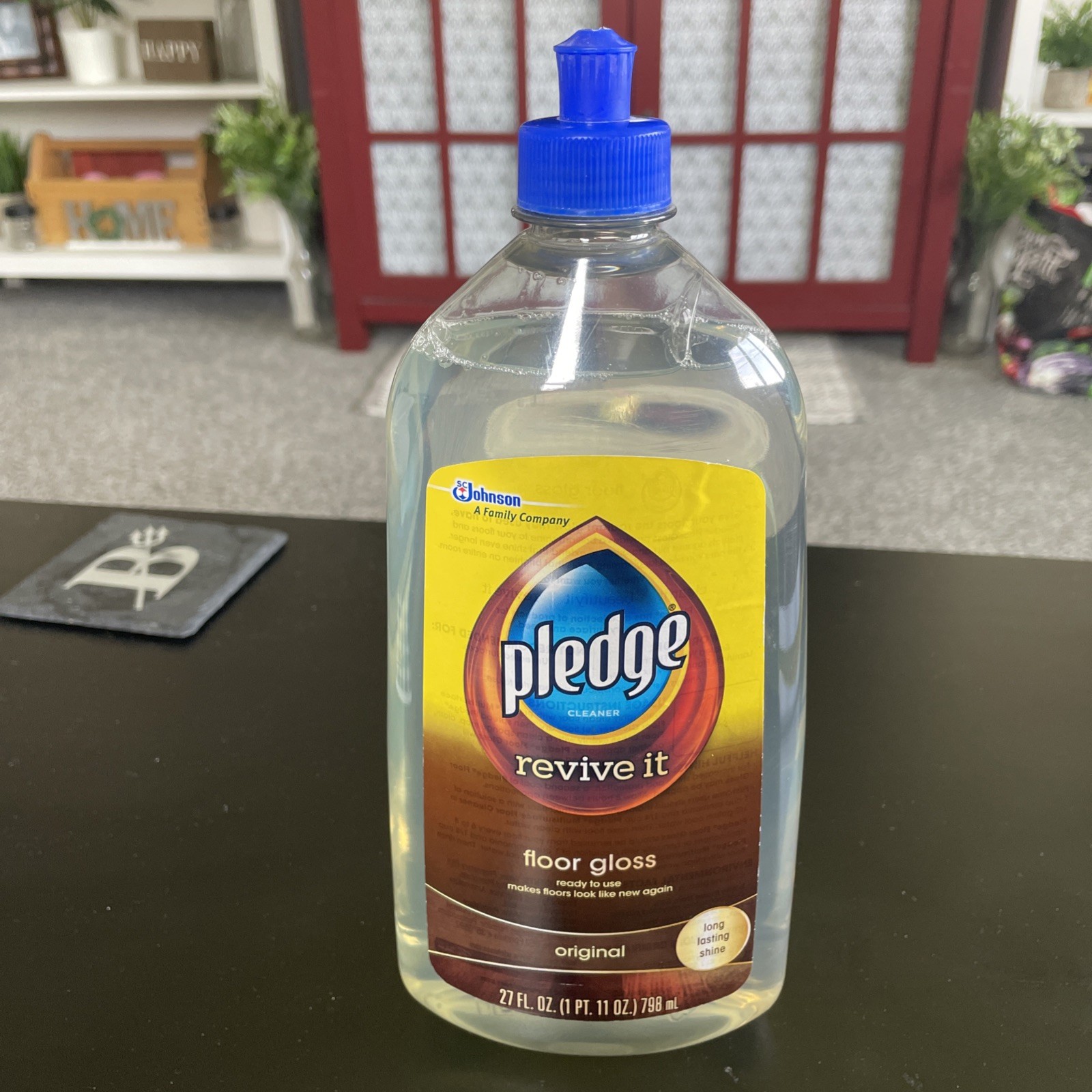 Pledge Revive It Floor Gloss 27oz Clear Original Shine Wood Laminate