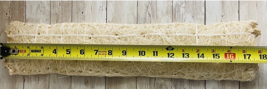 2x Estropajo De Ixtle Mexicano Ixtle Scourer Body Scrub 100% Natural Fibers
