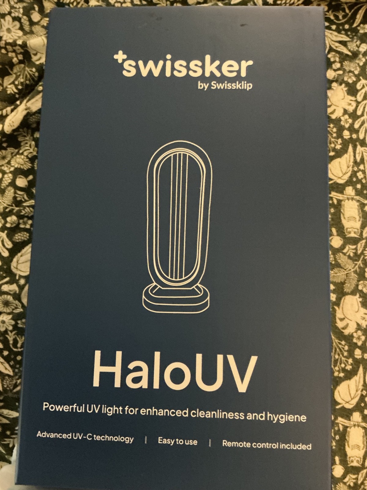 HaloUV Swissker by Swissklip HaloClean UV Original Home Disinfection Device NEW