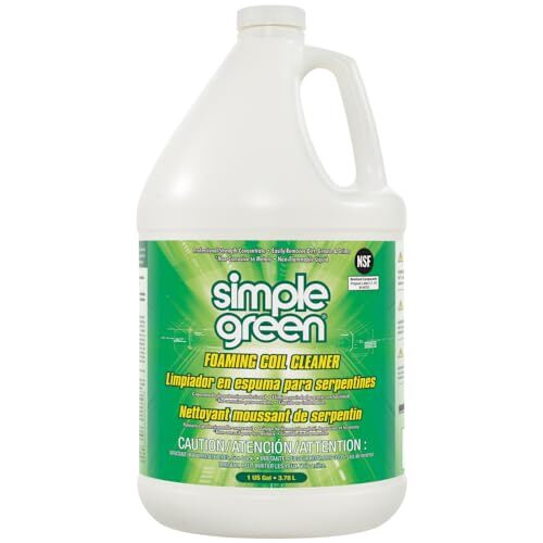Simple Green Foaming Coil Cleaner 128 Fl Oz Non Caustic Heavy Duty Cleaner