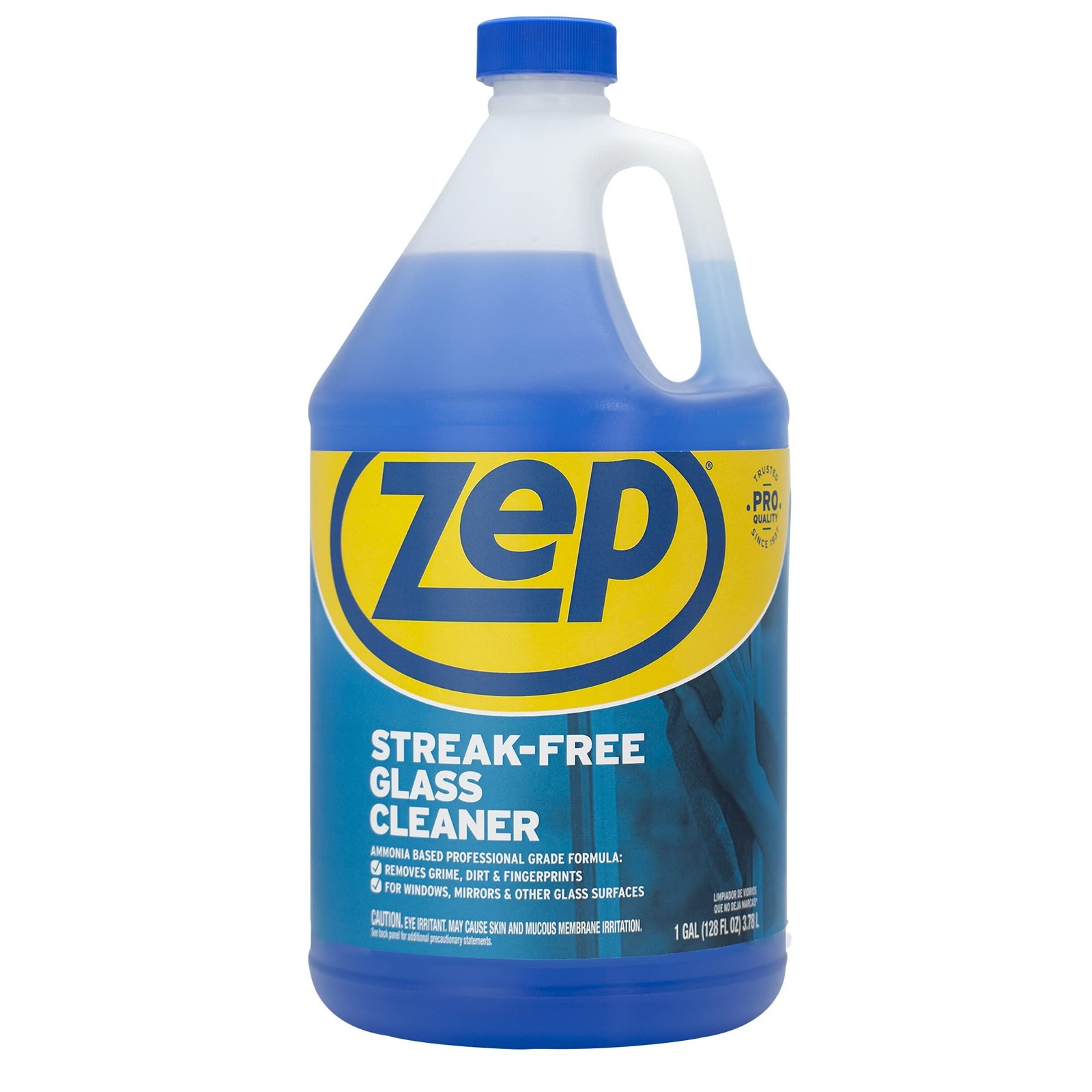 Blue Lawn Patio Glass Cleaner 128 Fl Oz Streak Free Ammonia Based Remove Grime