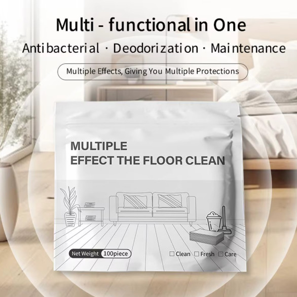 100PCS Multi-surface Floor Cleaning Tablets, Multiple Effect the floors Clean US