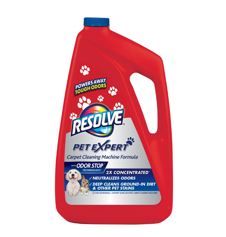 Resolve Carpet Pet Concentrate for Steam Machines 60 Oz Ground-in Dirt Removal