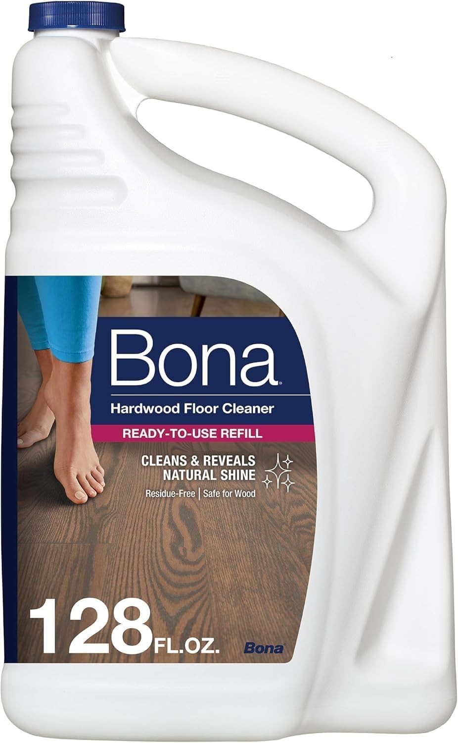 Bona Hardwood Floor Cleaner Refill 1 28Fl Oz Unscented Refill for Bona Spra