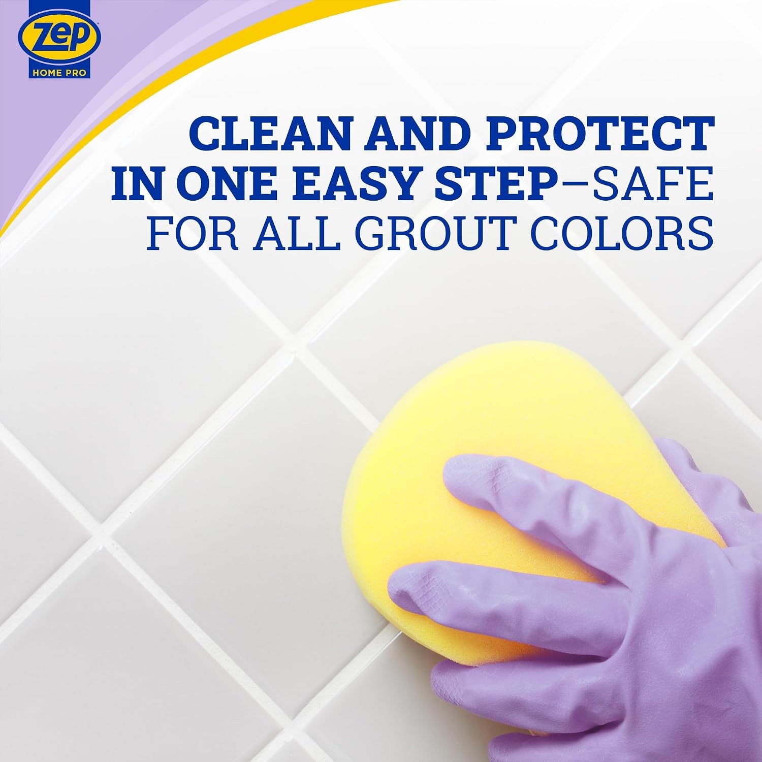 Zep Home Pro Foaming Grout Cleaner & Protectant 32 Fl Oz – Grout Stain Remover