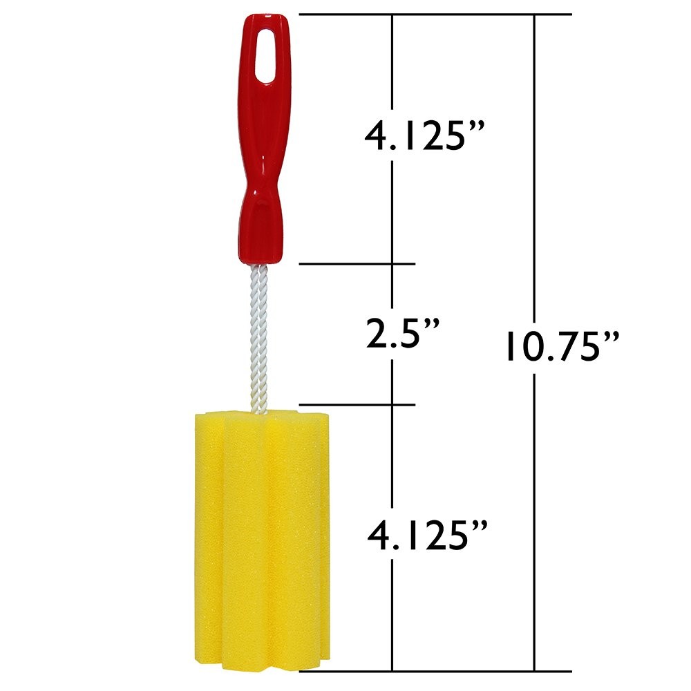 Kitchen Crop Canning Jar Cleaning Brush Durable Bottle Scrubber Tool