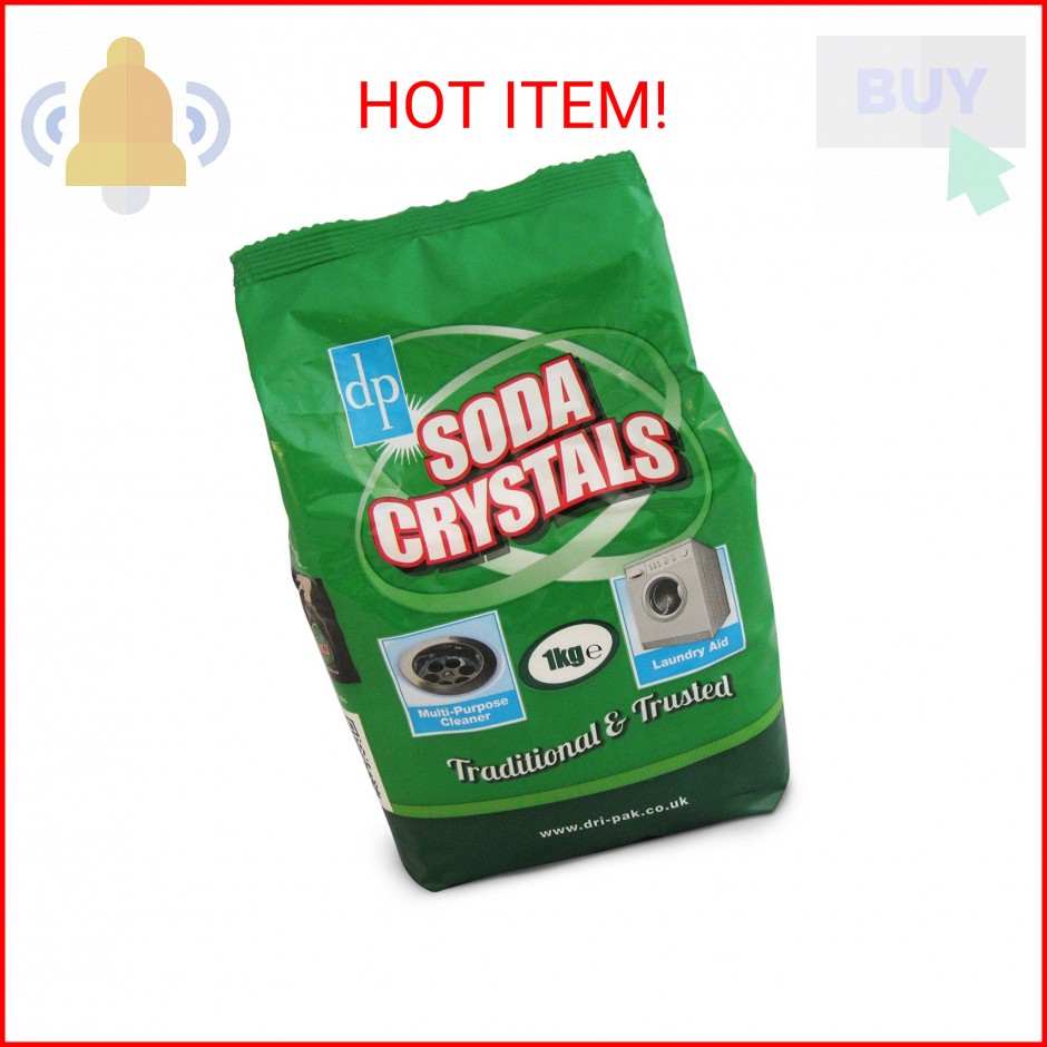 Dri-Pak Soda Crystals (1kg / 2.2 lb Bag)