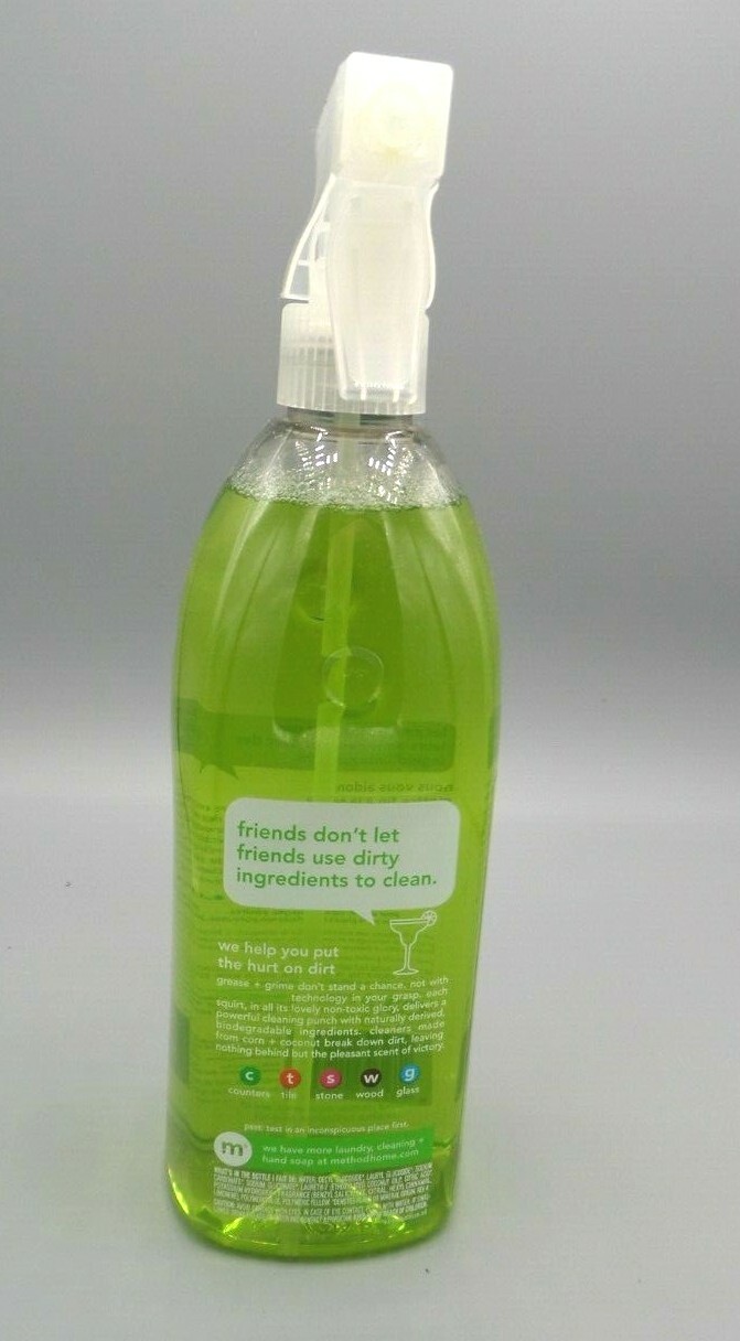 4-PACK Method All Purpose Natural Lime + Sea Salt 28 FL.Oz Each Free Shipping