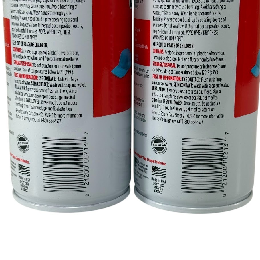 3M Scotchgard Fabric Protector Original Old Formula 10oz -Lot of 2