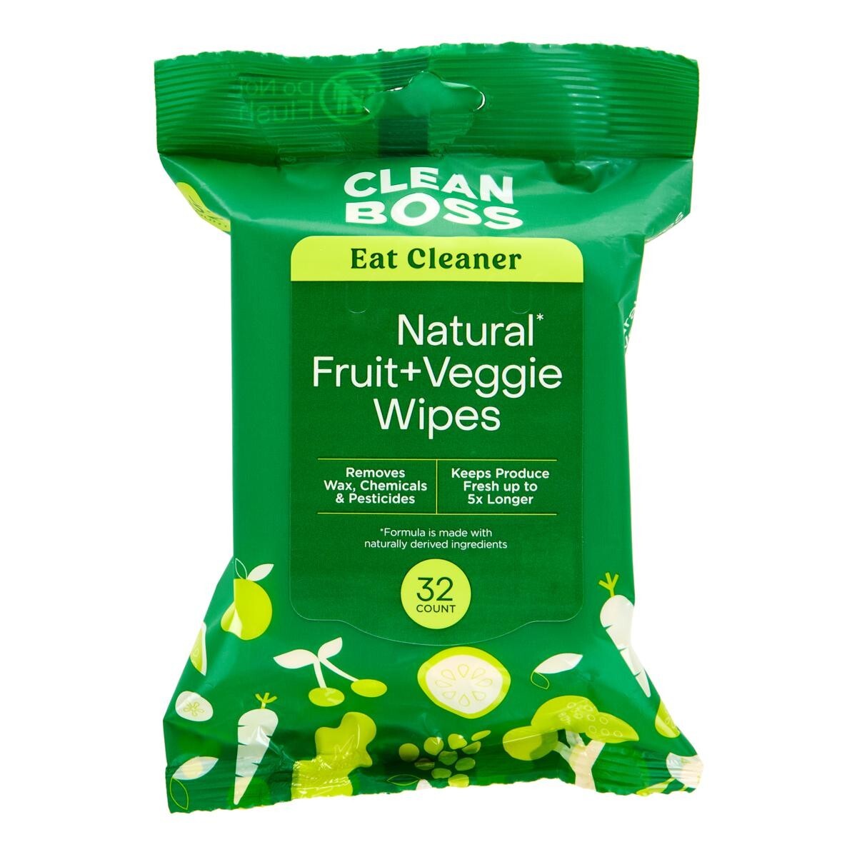 JOY Eat Cleaner Fruit & Veggie Produce Cleaner To-Go Wipes 2-Pack