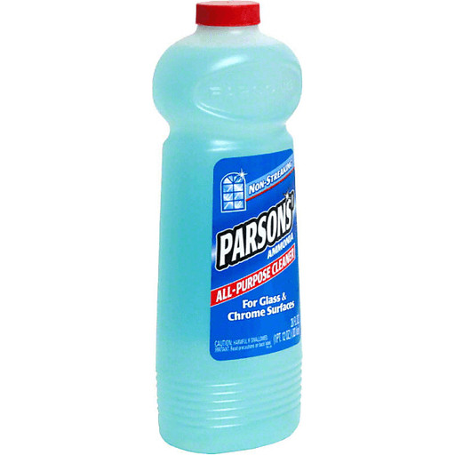 Parsons’ Ammonia All Purpose Cleaner For Glass & Chrome Surfaces, 56 fl oz
