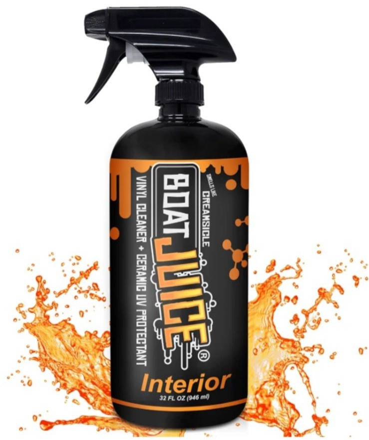 Boat Juice 2in1 Interior Boat Cleaner & Protectant Spray | Vinyl Boat Seat