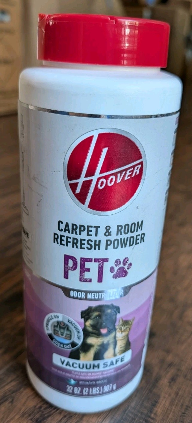 Hoover Carpet and Room Refresher Pet Carpet Powder, 32 oz., NEW!!