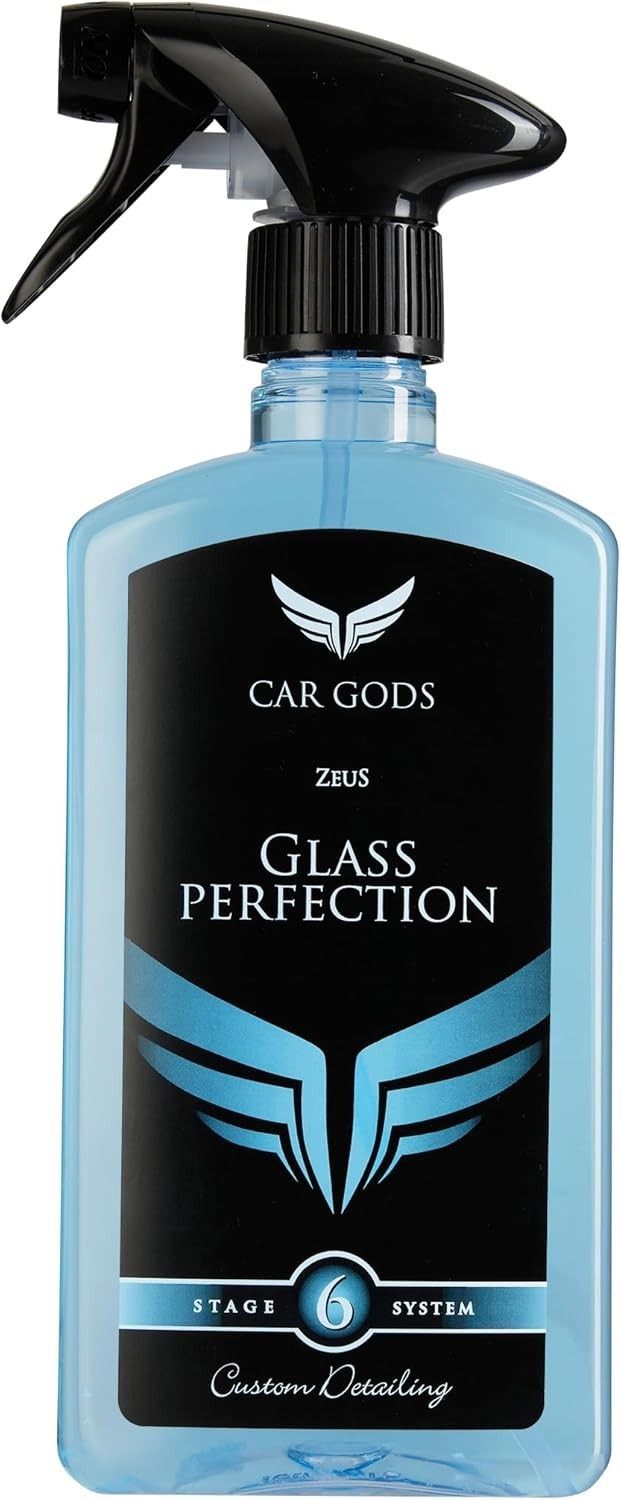 Quick Action 17 Fl Oz Glass Cleaner Spray – Streak-Free & Safe for Interiors