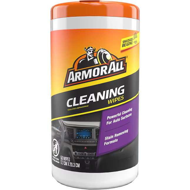 Armor All Cleaning Wipes 50 -Count Wipes Car Interior Cleaner
