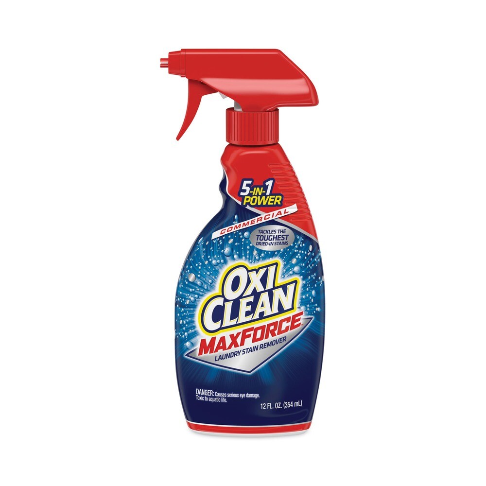Oxiclean 5703700070EA Max Force 12 oz Spray Bottle Laundry Stain Remover New