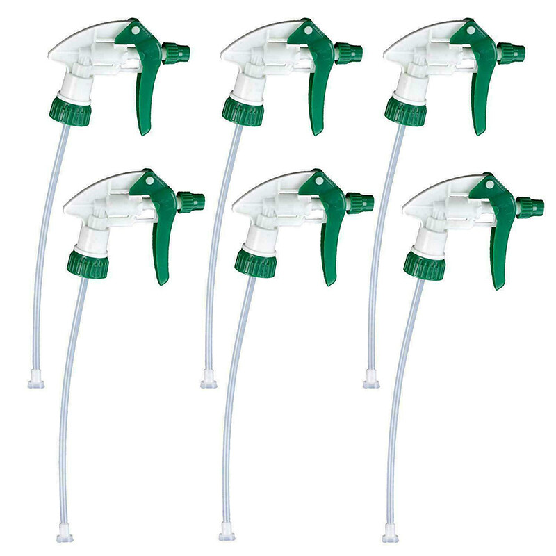 Replacement Trigger Sprayers 32 oz Spray Bottles Pumps 28/400 Dip Tube 9 1/4″