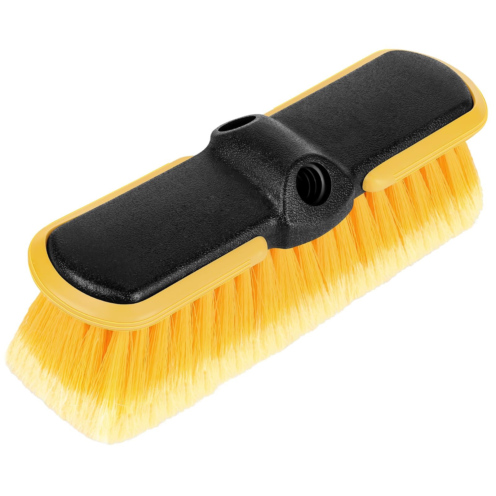 10 Inch Car Wash Brush Head, Scrub Brush Attachment for Long Handle Extension…