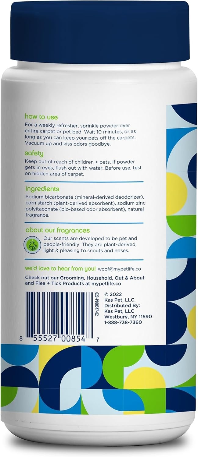 16oz Carpet Deodorizer Powder – Eliminate Pet Odors with Juniper Fresh Scent