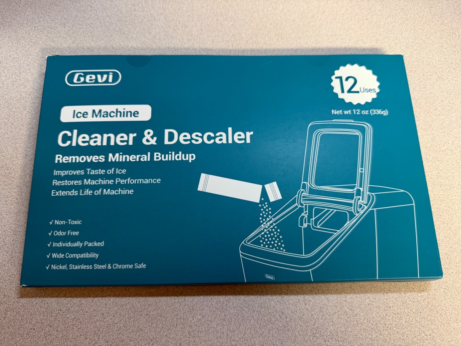Gevi Coffee Maker Cleaner, Espresso Machine and Ice Machine Cleaning Powder 12