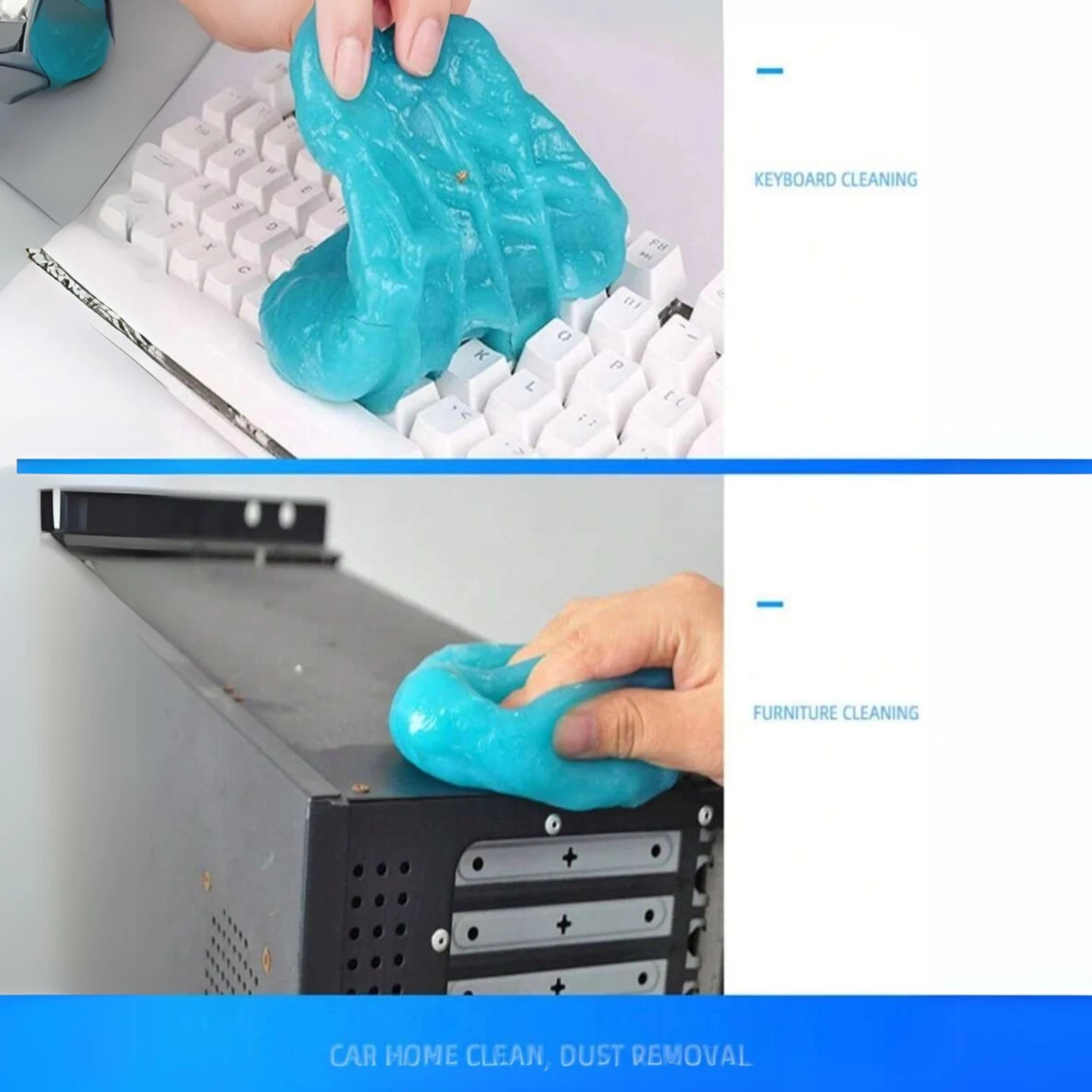 70g Cleaning Gel Car Magic Dust Remover Glue Keyboard Cleaner Multi-Use Car Gel