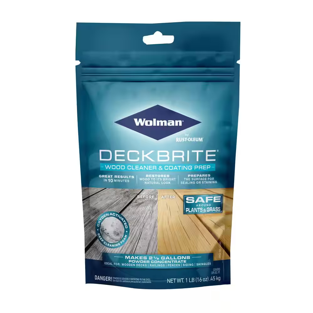 1 Lb. Deckbrite Wood Cleaner and Coating Prep (6-Pack)