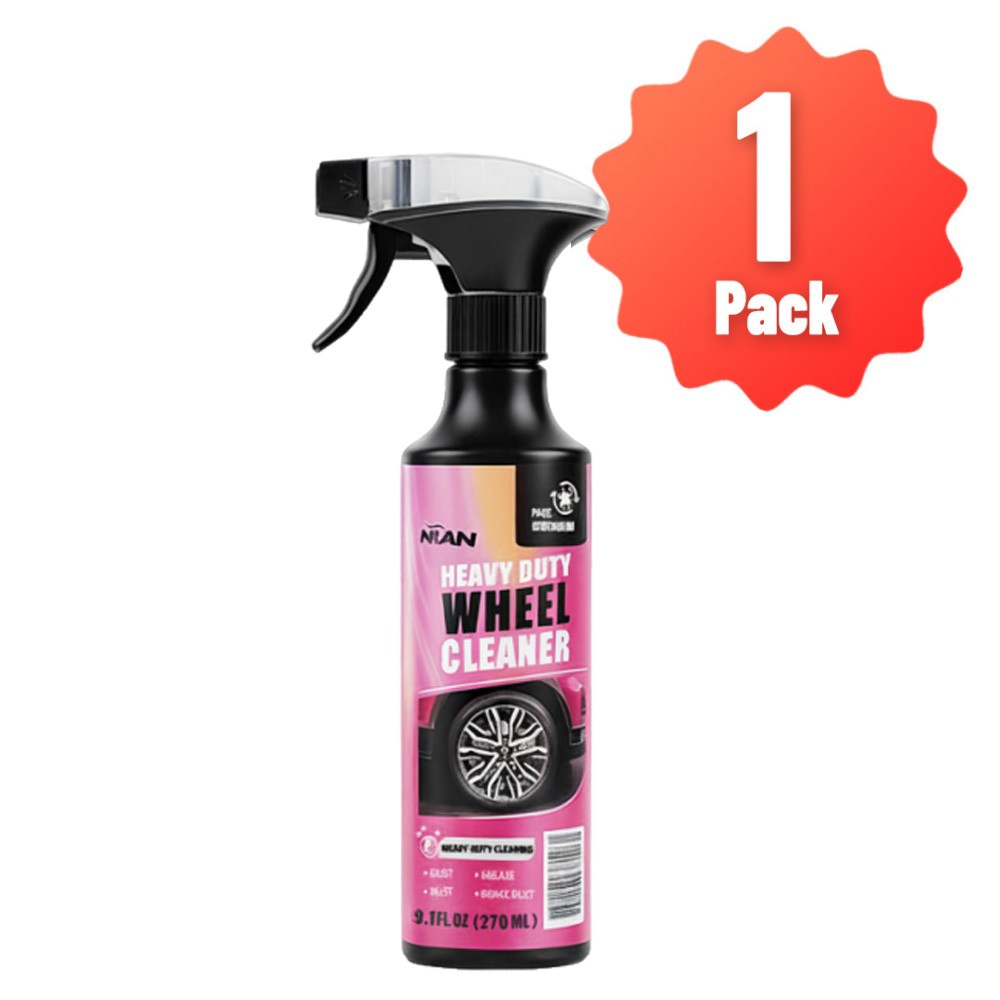 1-3Pack 270ml Powerful Wheel Cleaner Repair Polishing Car Rim Tire Cleaning Kit