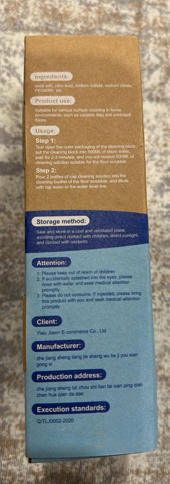 10 Bottles Compatible with Tineco Cleaning Solution Pet 500ml Per Bottle