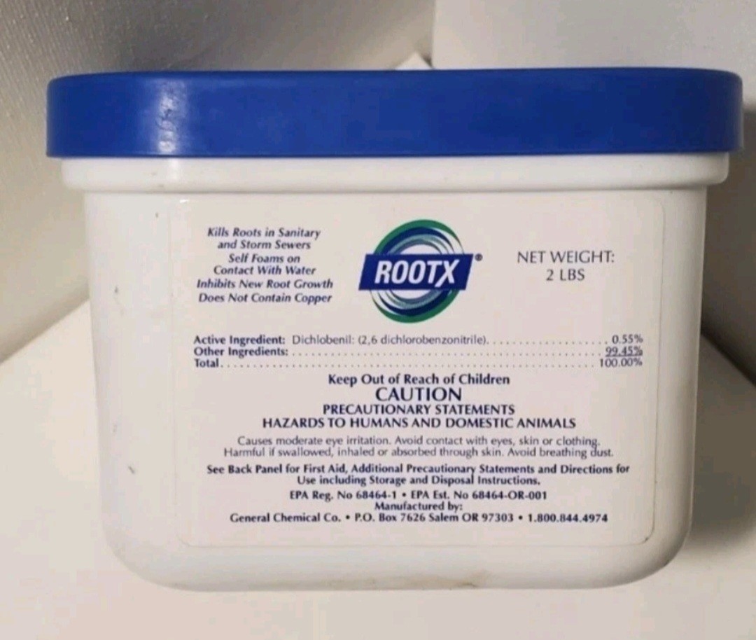 RootX and GREASE-X BIOZYME jars PLUMBER PACK save money 2 Items