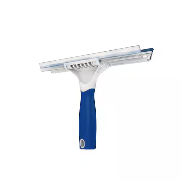 10 Inch Glass and Tile Squeegee Dual Blade Bathroom Shower Cleaner Tool
