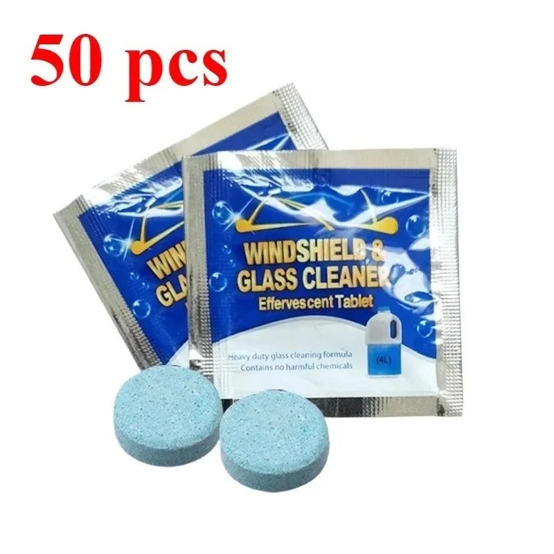 Car Windscreen Cleaner Tablets Solid Effervescent Auto Glass Cleaning Agent