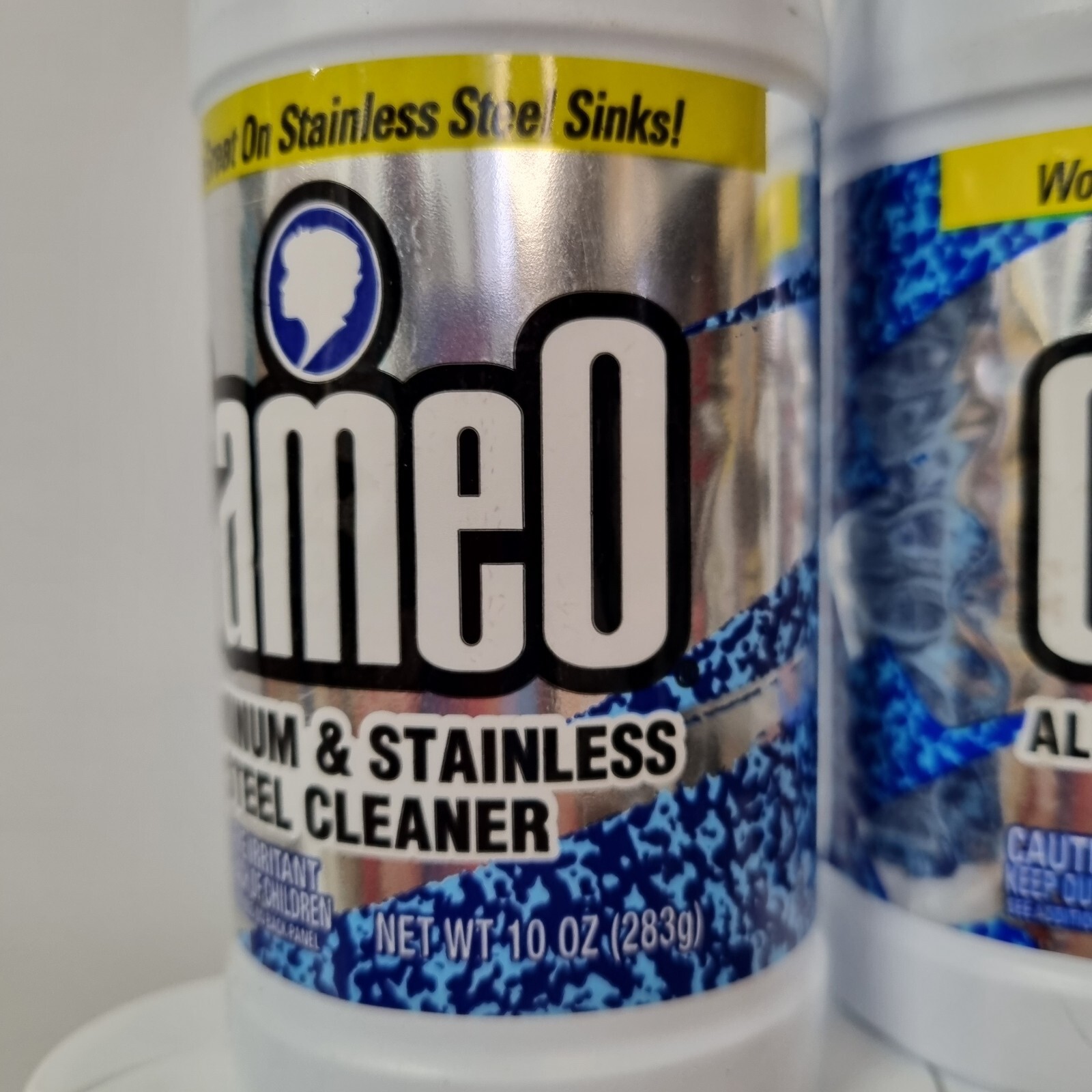 Lot of 5 Cameo Aluminum & Stainless Steel Cleaner Original Old Formula 10oz Each